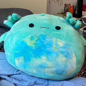 Brand new squishmallow axolotl Anastasia NEVER USED .